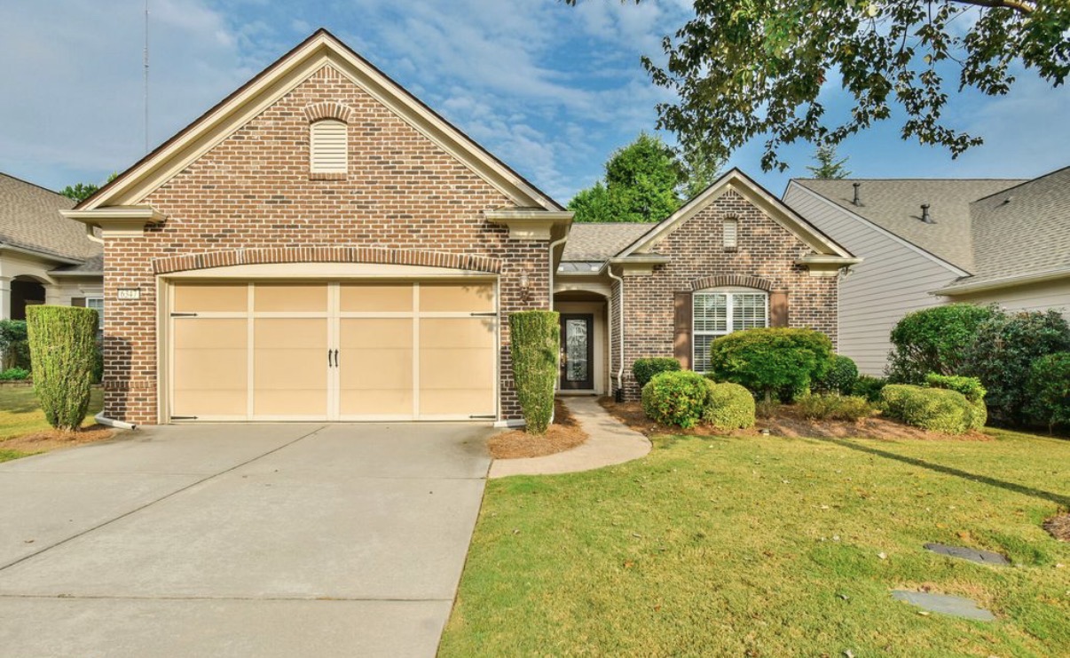 Single-level brick ranch home in Village at Deaton Creek
